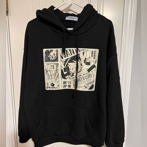 NWOT Naruto Anime Hoodie sweatshirt